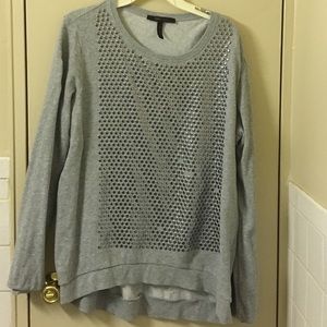 BCBG stud sweatshirt