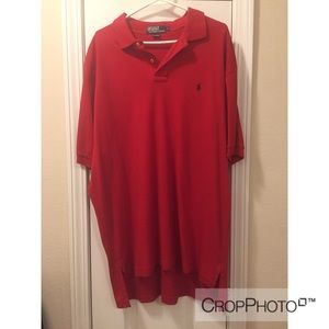 Red, Polo Short Sleeve, Size - XL