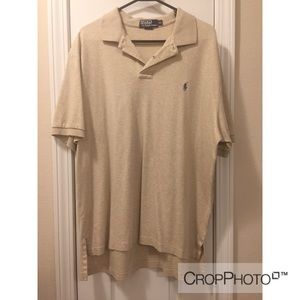 Tan, Polo Short Sleeve, Size - XL