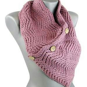 Infinity Sweater Scarf w/buttons