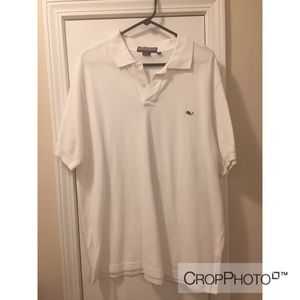White, Vineyard Vines Polo Short Sleeve, Size - XL