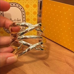 Stella and Dot silver bracelet