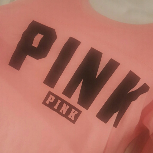 VS PINK Oversized long sleeved shirt