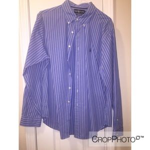 Polo Long Sleeve Button Down Size - XL