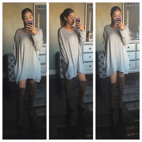 •LAST ONE SALE• Long sleeve pocket dress - Picture 4 of 4