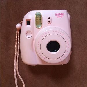 Fujifilm Instax Mini 8 Instant Camera in pink