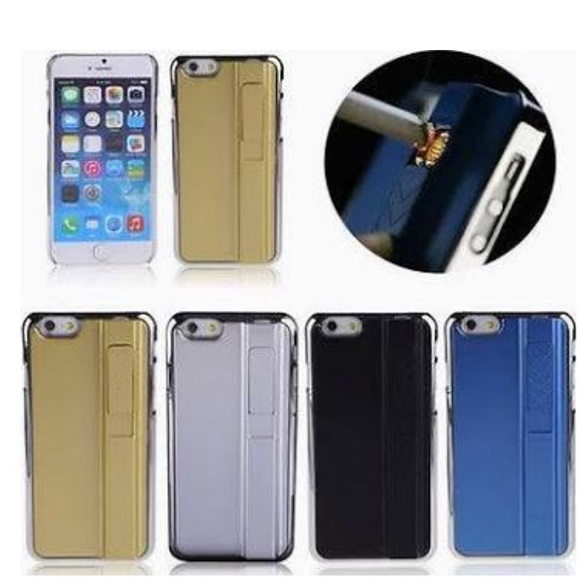 Gold Cigarette Lighter Phone Case iphone6