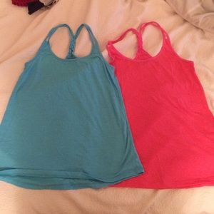 Two Athletic Tank Tops