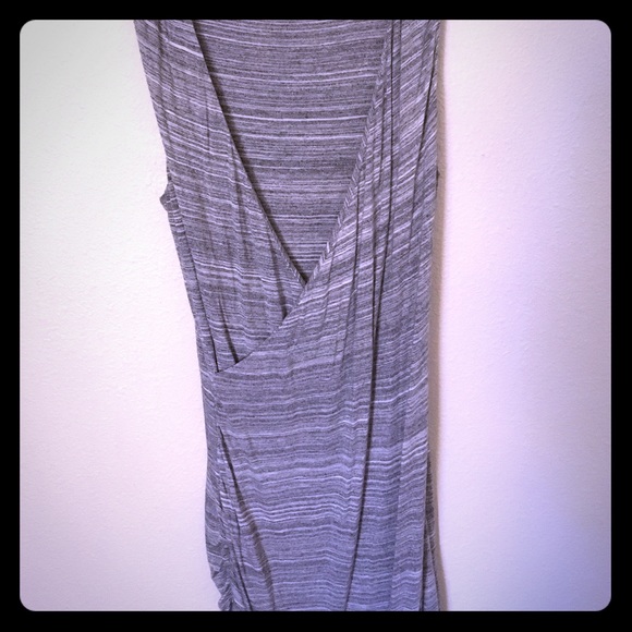 EUC banana republic cotton crossover dress