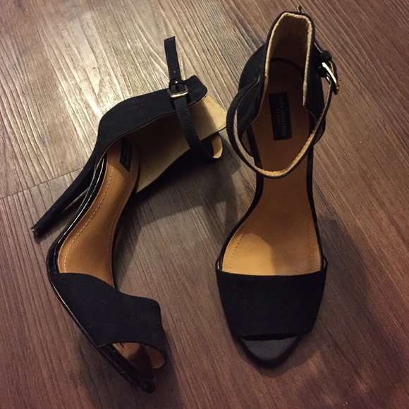 Zara Shoes - Zara Collection By Basic Black Heels Size 36/6