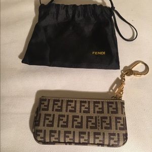 Fendi keychain pouch