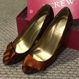 NIB J Crew Molly peep toe