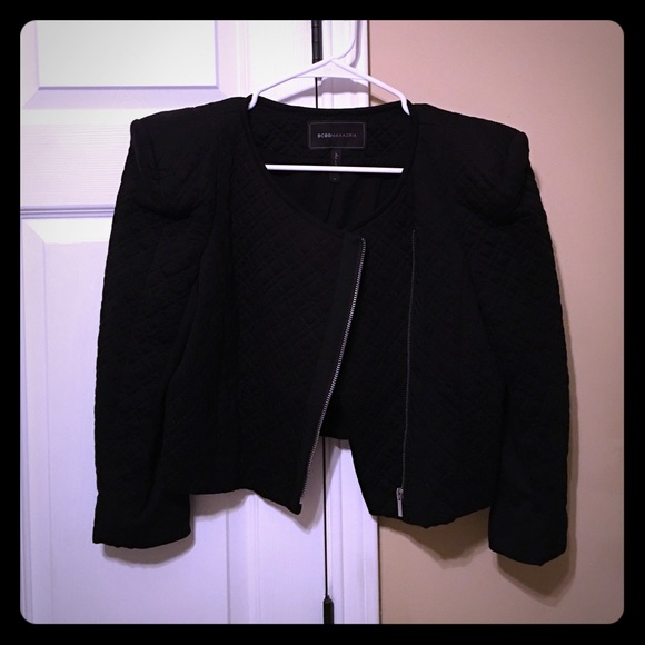 BCBGMAXAZRIA Crop Jacket