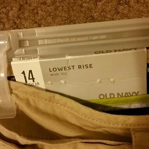 Khaki old navy pants
