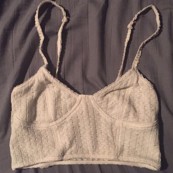 Pins & needles cream bralette : urban outfitters