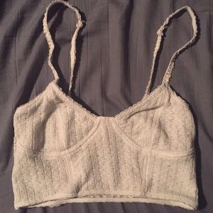 Pins & needles cream bralette : urban outfitters