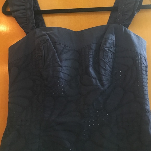 Navy Lilly Shell Print Pulitzer Size 2