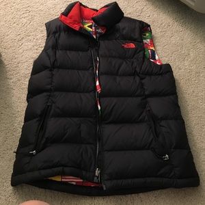 The North Face down vest