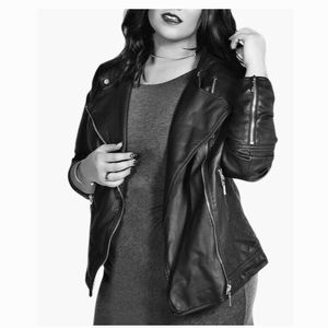 Faux Leather Jacket
