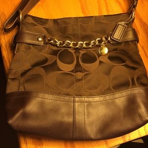 Authentic Brown Coach Shoulder Bag-- Like new!