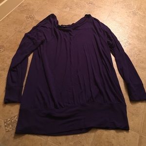 Dark purple tunic