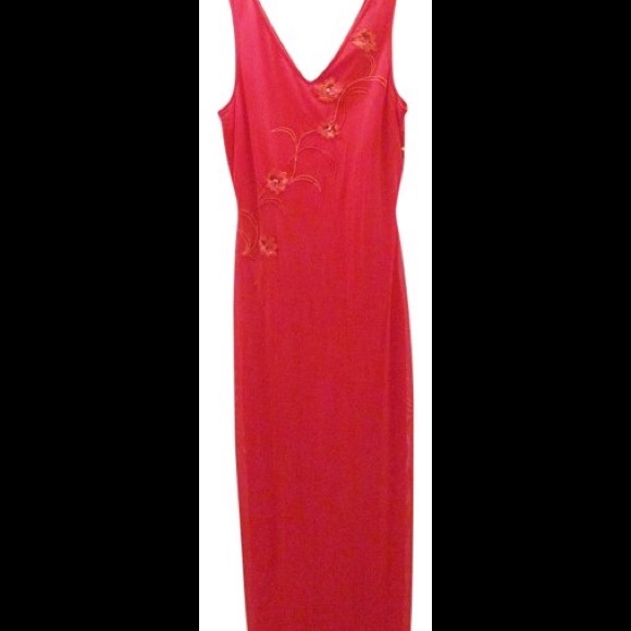 Candy Apple Red Formal Long Dress