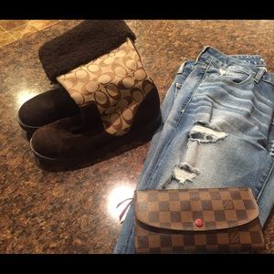 coach  boots🎉🎉🎉