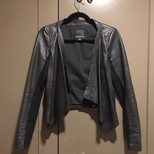 Trouve - Leather Moto Jacket XS