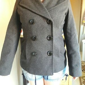 GRAY P-COAT