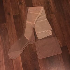 Vintage DuPont Nylon Designer Irregulars Hosiery