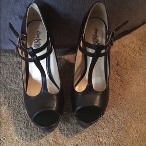 Black stilettos in perfect condition!