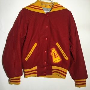 Vintage cheerleader varsity jacket