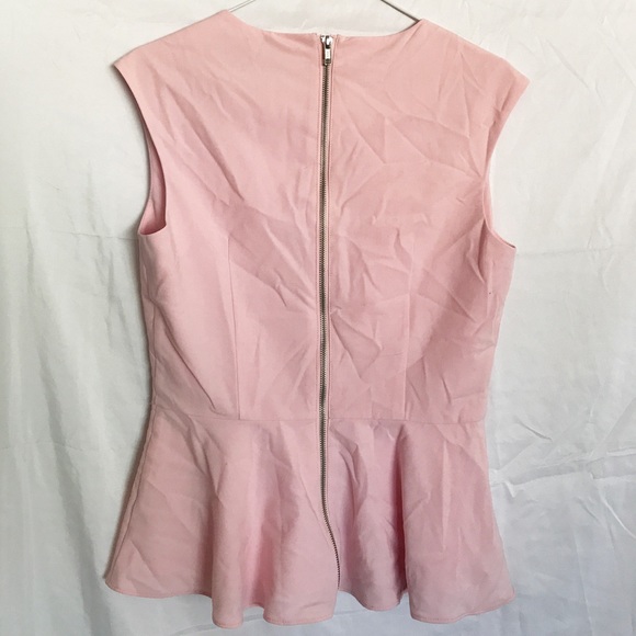 FOREVER 21 Pink Peplum Top - Picture 2 of 3