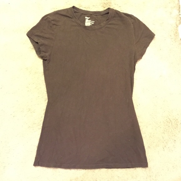Gap Brown Baby doll tee