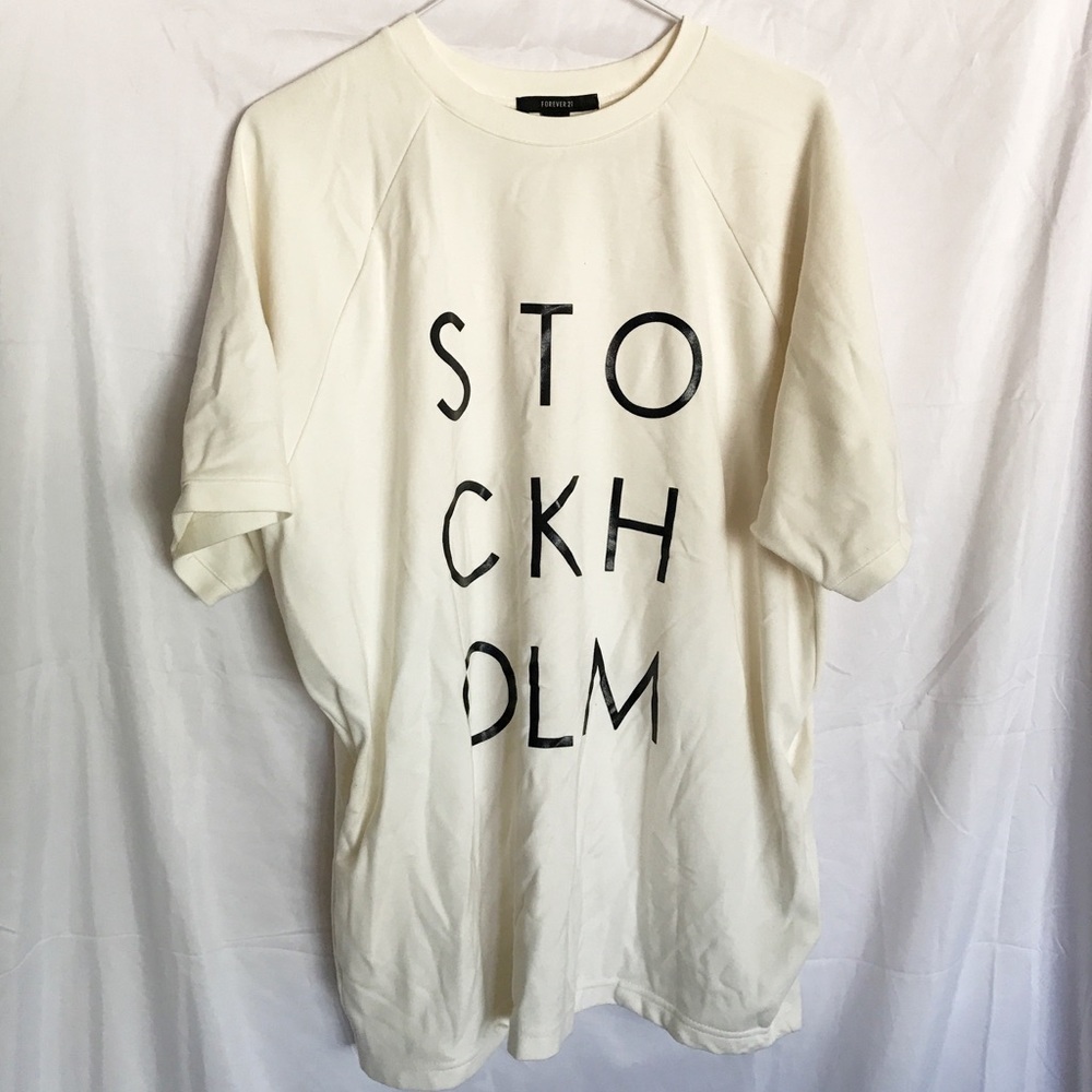 FOREVER 21 "STOCKHOLM" Graphic Tee