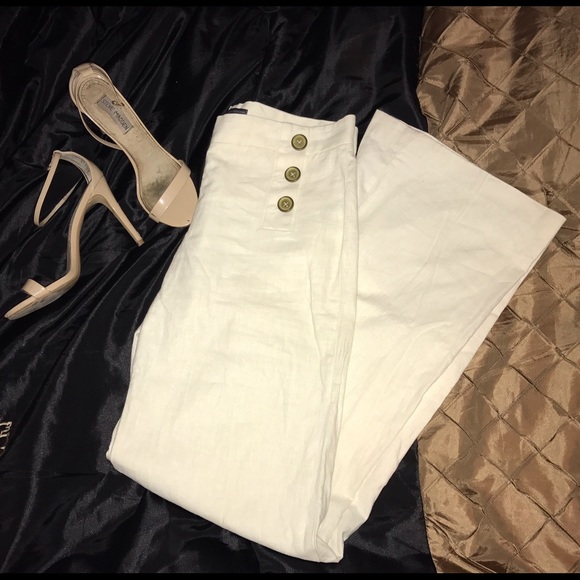 Armani Exchange High Waist Flared Pants - Picture 1 of 4