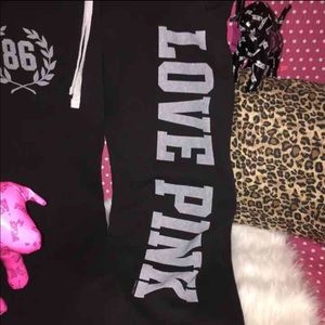 Large PINK Boyfriend Sweats