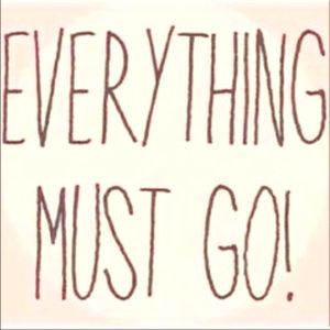 Make offers! Trying to get rid of everything!