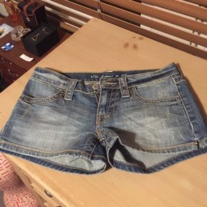 Victoria's Secret VS low 5 flap Jean shorts size 0