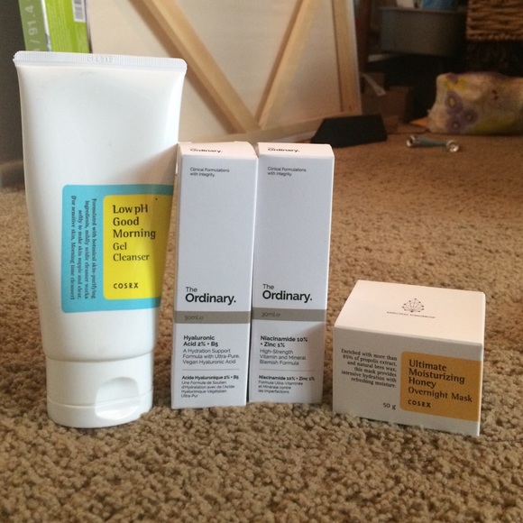 COSRX low ph cleanser & ultimate honey mask ONLY