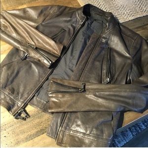 Vince leather jacket
