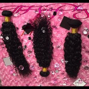 Brazilian curly hair.