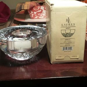 Ralph Lauren Crystal Votive Holder