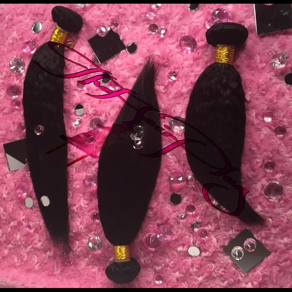 Brazilian kinky straight hair.