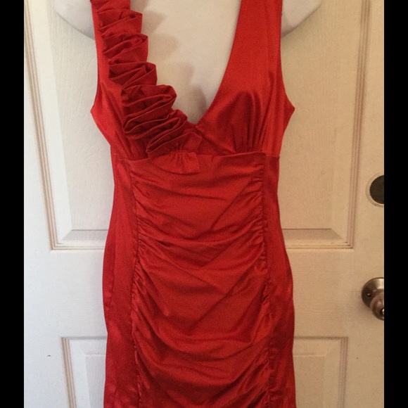 Red dress