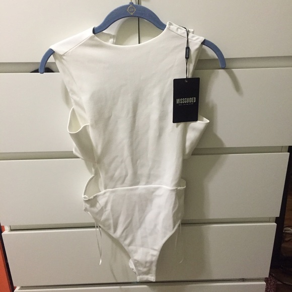 Missguided side cutout bodysuit