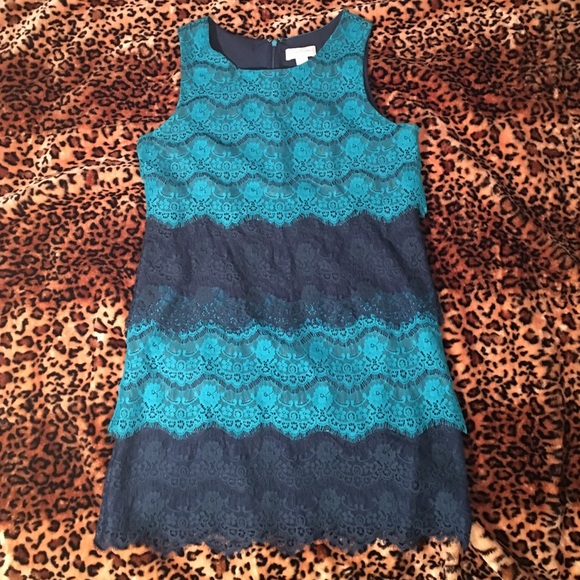 NWOT Jessica Simpson Tiered Lace Dress