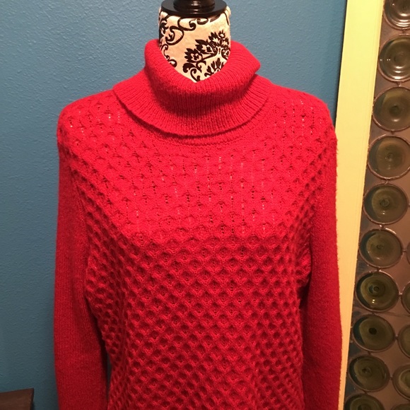 💐BEAUTIFUL RED SWEATER DRESS