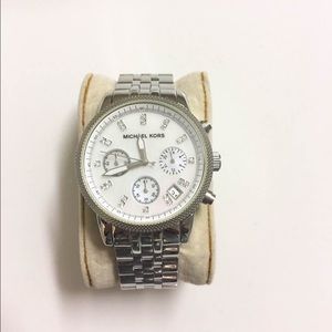 Silver Michael Kors watch