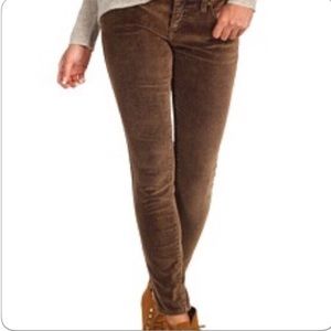 Brown corduroy skinny jeans! Size small